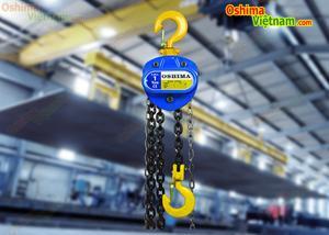 Pa lăng xích kéo tay Oshima 1T - 1 tấn