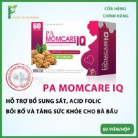 PA Momcare IQ Viên sắt cho bà bầu bổ sung sức khoẻ mẹ và bé Nines Beauty Dược mỹ phẩm Phan An Green