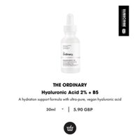 [PAA] Serum dưỡng ẩm Hyaluronic + B5 The ordinary
