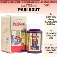 PABI GOUT- Giảm triệu chứng GOUT, giảm Acid Uric, viêm khớp, đau khớp ( hộp 60 viên)