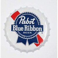 Pabst Ruy Băng Xanh Trang Trí Nắp Chai Kim Loại Tín Hiệu Cafe Bia Thanh Trang Trí Plat Treo Tường Nghệ Thuật Mảng Bám Vintage Trang Trí Nhà