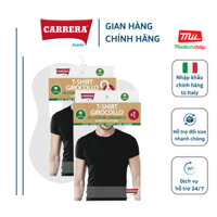 Pack 01 Áo T-Shirt Thun Cộc Tay Nam Cotton Hữu Cơ – CARRERA JEANS Dáng Regular Fit- Nhập Khẩu Chính Hãng Từ Ý_80C2512