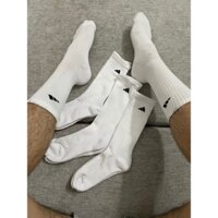 Pack 3 - 5 đôi tất thể thao cổ cao dệt kim cotton hàng dày