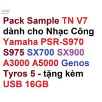 pack Sample TN V7 cho các dòng đàn yamaha từ S770/S775/S970/S975/Sx700/Sx900/Genos