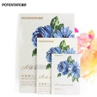 Pad Canson A5 300g Vân Smooth Cold Press Vẽ Màu Nước Potentate Cao Cấp 16 Tờ - Hoa Xanh 020720