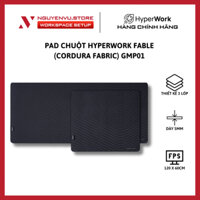 Pad chuột HyperWork Fable (Cordura Fabric) GMP01 - Cấu tạo 3 lớp - Lớp phủ chống nước - Hàng chính hãng