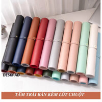 Pad Chuột Kiêm Deskpad Da PU Lót Bàn Làm Việc DIGIMIX size Lớn Kiêm Miếng Lót Chuột Máy Tính Cỡ Lớn 120x50, 100x50