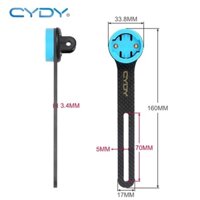 Pad Gắn Đồng Hồ Cho Ghi Đông Carbon Xe Đạp Road CYDY Chất Liệu Carbon 3k Siêu Nhẹ