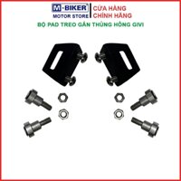 Pad gắn thùng Givi, bộ núm treo thùng hông Givi dành cho Baga của MBIKER
