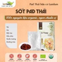 Pad Thái hữu cơ (Organic Noodle Pad Thai Set ) - LumLum - 200g
