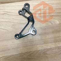 Pad trước Sirius đĩa 260,267mm xài heo Nissin, Fando, Adelin 2 piston đối xứng màu đen