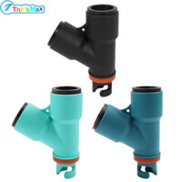 Paddle Board SUP Bộ chuyển đổi đầu vào không khí kép ​​Thuyền bơm hơi SUP Bộ chuyển đổi nạp đôi Bộ chuyển đổi van khí Tấm nói đính kèm cho thuyền bơm hơi, thuyền Kayak