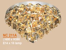 Đèn ốp trần pha lê NC 211A