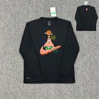 Pai Daxing Hoạt Hình Khớp Dài Tay Bóng Rổ Nhanh Khô Áo Thun Nhanh Khô Thoáng Khí Thường Ngày Thể Thao Bắn Súng Phù Hợp Với Nam Nữ Co