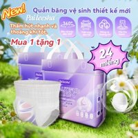 Paileesha quần vệ sinh khăn ăn, đêm+ngày không thấm nước, siêu mỏng thoáng khí siêu hấp thụ
