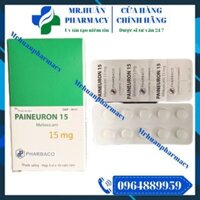 Paineuron 15 (Hộp 3 vỉ x 10 viên) – Thuốc hạ sốt, giảm đau, chống viêm