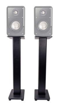 Pair 28" Bookshelf Speaker Stands For Polk Audio S15 Bookshelf Speakers