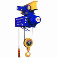 PALĂNG CÁP ĐIỆN MỘT DẦM – MONO RAIL HÀN QUỐC 2TẤN 12M KUKDONG KD2-L12-M( 1 TỐC ĐỘ )