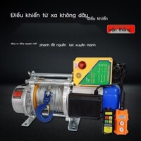 Palăng điện 1,5 tấn 2 nâng cẩu điều khiển từ xa không dây tời 220v nhỏ