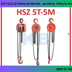 Palang kéo tay HSZ 5T-5M