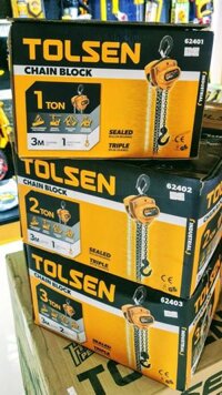 PALANG XÍCH KÉO TAY CÔNG NGHIỆP TỪ 1-5 TẤN TOLSEN 62401, 62402, 62403, 62404 - HÀNH CHÍNH HÃNG - 2 TẤN