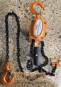 PALANG XÍCH LẮC TAY 500KG X 1.5 MÉT HAK