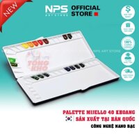 Palette, Palette Pha Màu MIJELLO Silver Nano 40 Khoang Sản Xuất Tại Hàn Quốc MWP-3040
