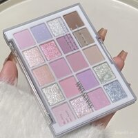 Palette phấn mắt đa màu, hộp phấn mắt đa sắc, phấn mắt 10 màu, 15 màu, palette phấn mắt lấp lánh, matte, mỹ phẩm cho sinh viên mới bắt đầu