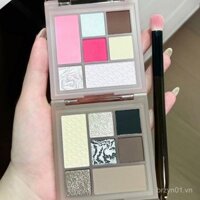Palette phấn mắt đa màu, hộp phấn mắt đa sắc, phấn mắt 10 màu, 15 màu, palette phấn mắt lấp lánh, matte, mỹ phẩm cho sinh viên mới bắt đầu