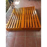 Pallet gỗ sơn bóng cao cấp chống ẩm( cao 20cm)