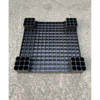 Pallet Nhựa Lót Sàn 600x600x100mm Đen