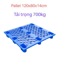 Pallet Nhựa, Pallet 120x100x14cm Cũ, Balet Nhựa, PalLet Nhựa Nguyên Sinh, Pallet Nhựa Cũ
