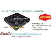 Pallet nhựa xuất khẩu 1100x1100x125 mm