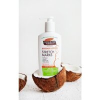 Palmer’s Massage Lotion for Stretch Marks -  LOTION 250ml chai vòi nhấn NGĂN NGỪA VÀ GIẢM RẠN DA KHI MANG THAI