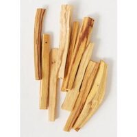 Palo Santo - Gỗ trắc xanh - Gỗ thánh Peru - Lá Sigil may mắn tài lộc- Gỗ thánh thanh tẩy - 2 Thanh 5-6gr