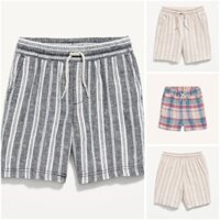 Pam - P510 Quần short bé trai chất linen hàng VNXK dư xịn