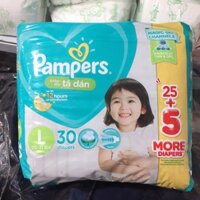 Pamper baby dry tã dán L 30 miếng