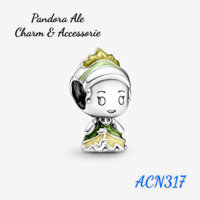 PAN ALE CHARM DISNEY CÔNG CHÚA TIANA VÀ CHÚ ẾCH BẠC S925