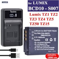 Pana Lumix BCD10 CGA-S007 CGR-S007E | Pin và Sạc máy ảnh DL Cao 1600mAh Pana Lumix TZ1 TZ2 TZ3 TZ4 TZ5 TZ50 TZ15