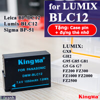 Pana Lumix BLC12 | Pin và Sạc máy ảnh Pana BLC12 DMW-BLC12 Pana Lumix GX8 GH2 G5 G6 G7 G8 G85 G9 G95 FZ300 FZ2000 FZ2500