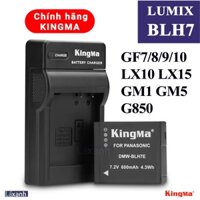 Pana Lumix BLH7 | Pin và Sạc máy ảnh Pana Lumix GM1 GM5 GF7 GF8 GF9 GF10 LX10 LX15 G850 Pana Lumix BLH7PP DMW-BLH7 BLH7E