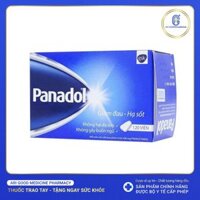 Panadol 500mg giảm đau, hạ sốt (10 vỉ x 12 viên)