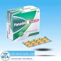 Panadol Cảm Cúm giảm các triệu chứng sốt, đau, sung huyết mũi (15 vỉ x 12 viên)