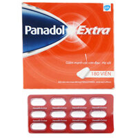 Panadol extra, giúp giảm đau đầu, đau họng, đau răng, viêm xoang, hạ sốt