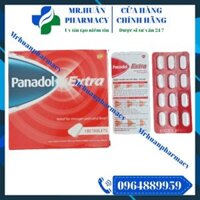 Panadol Extra (Hộp 15 vỉ x 12 viên) – Thuốc giảm đau hạ sốt, giảm mạnh các cơn đau