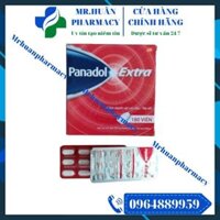 Panadol Extra (Hộp 15 vỉ x 12 viên) – Thuốc giảm đau hạ sốt, giảm mạnh các cơn đau
