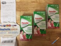 Panadol GIẢM ĐAU, HẠ SỐT Cho Bé 1 Tháng Đến 1Tuổi - Panadol Children 1 Month - 1 Years 20ml