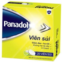 Panadol viên sủi 500mg – hộp