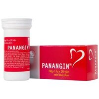 Panangin Gedeon H50v điều trị suy tim, loạn nhịp tim, nhồi máu cơ tim mạn tính