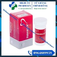 Panangin (Lọ 50 viên) – Thuốc điều trị cơn đau thắt ngực, loạn nhịp tim